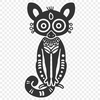 Lemur Illustration In SVG, PNG, PDF And DXF Formats