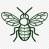 Artistic Bee - PNG For Commercial Use