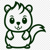 Creative Squirrel In PDF - Free Digital Download