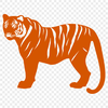 Free Unique Tiger Drawing SVG - Commercial Use