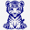 Beautiful Tiger SVG