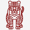 Free Tiger Files For Digital Download In DXF Format