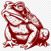 Artistic Toad Clip Art