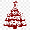 Unique Christmas Tree In DXF For Free Download