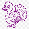 Free Unique Turkey Digital Drawing