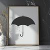 Umbrella Digital Art In SVG File Format For Free Download