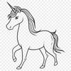 Free Artistic Unicorn Stencil