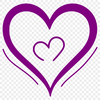 Love Heart Digital Drawing In PNG & SVG - Free Digital Download