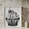 Free Cupcake - Glowforge DXF