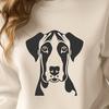 Artistic Great Dane Vector Illustration - Free PDF