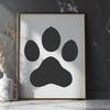 Creative Paw Print Vector Craft File In SVG For Free Download