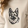 German Shepherd In DXF Format - Free Digital Download, Commercial Use