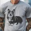 Standing Welsh Corgi DXF