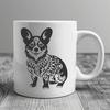 Sitting Welsh Corgi - PNG