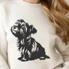 Cute Yorkshire Terrier In PNG & SVG