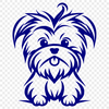 Beautiful Dog Vector Image - Free DXF