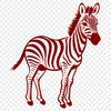 Zebra In PNGs - Free Commercial Use License