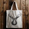 Moose Silhouette Vector Graphics A high-quality illustration of a moose in vector format.