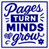 A simple vector design featuring a book with inspirational quotes.