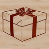 Beautiful Clip Art SVG Box Design A simple SVG illustration of a rectangular box with a flat top and four sides.
