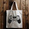 Modern Gaming Console Design A digital game controller with buttons and joysticks, ideal for video games and console gaming.