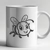 Cute Bee In PDF