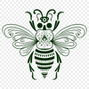 Creative Bee In PNG For Free Download