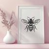 Stunning Bee In PDF Free Commercial Use Download