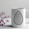 SVG Beehive Design Graphic Illustrated beehive graphic with intricate details.