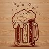 Stylized Beverage Design An SVG design element featuring a stylized representation of a drink.