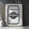 Beer Bottle Icon SVG graphic representation of a bottle or glass of beer, suitable for digital printing or cutting.