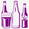 Vector Beer Clip Art Free Download Illustrated beer in a glass, suitable for vector design and commercial use.