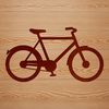 A bicycle illustration in a clean vector style, suitable for commercial or personal use.