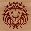 Regal Wild Animal Head Vector Art Image of a lion's head, a large feline mammal commonly found in savannas and grasslands.