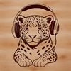 Illustration of a jaguar, a big cat species, in a vector format.
