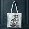 A sitting big cat with a wild animal appearance, rendered as an SVG graphic.