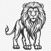 Free Free Lion Vector Illustration