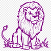 Lion In SVG Format - Free Digital Download, Commercial Use