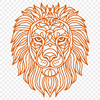 Lion In PNGs - Free Commercial Use License