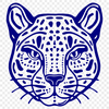 Big Cat Stencil In SVG, PNG, PDF And DXF File Formats