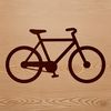 A detailed vector illustration of a bicycle.
