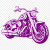 Free Unique Motorbike Digital Drawing