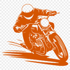 Unique Motorbike Vector Image