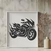 Beautiful Motorbike Image In PNG For Free Download