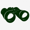 Unique Binoculars PNG - For Craft Project