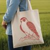A detailed illustration of a falcon bird in flight, suitable for various digital designs.