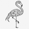 Free Artistic Bird Stencil