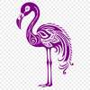 Ornate Bird In DXF Free Commercial Use Download