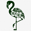 Flamingo Vector Craft File In SVG, PNG, PDF And DXF File Formats