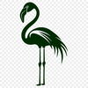 Stunning Flamingo Image In DXF For Free Download